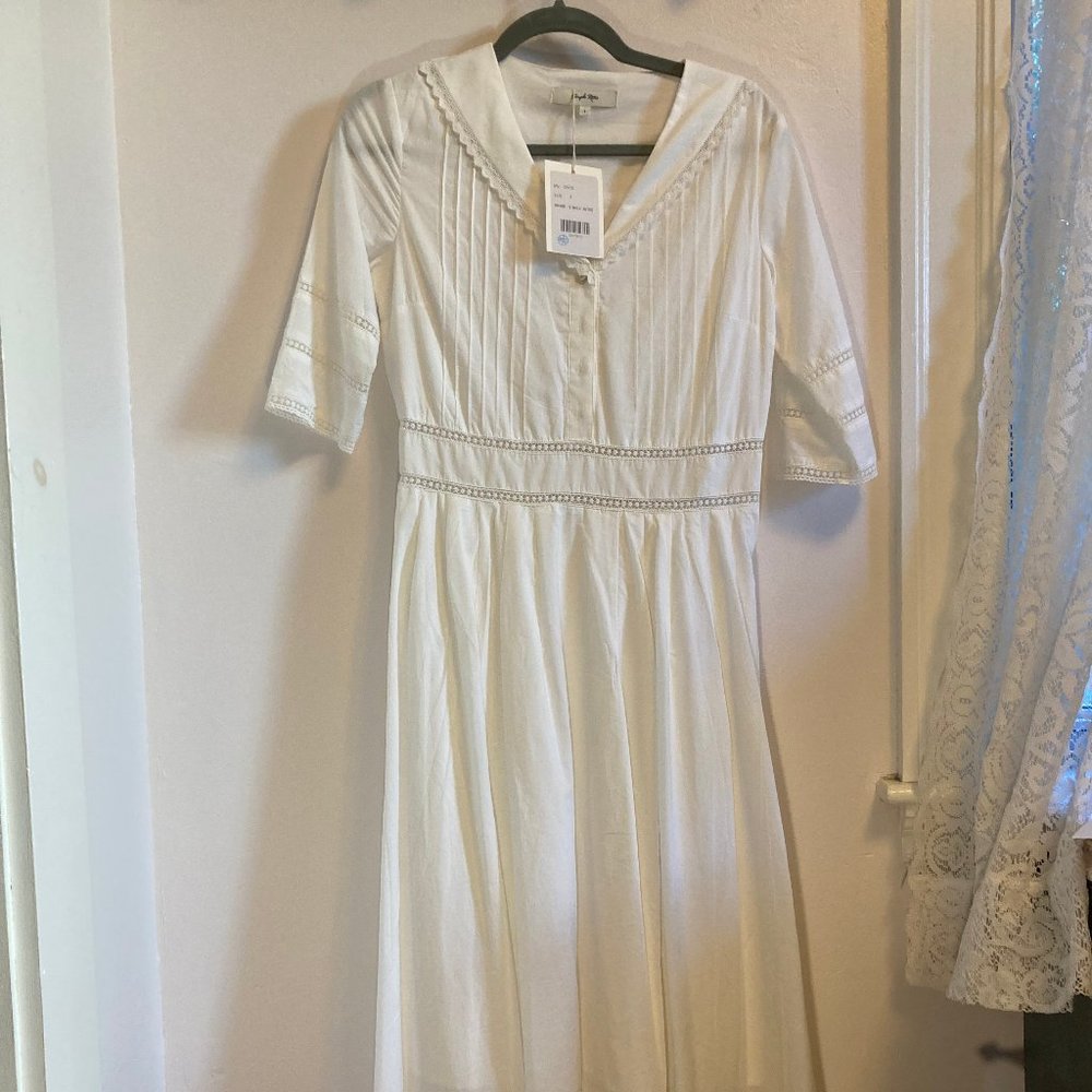 Simply Retro Fiona Cotton Midi Dress NWT